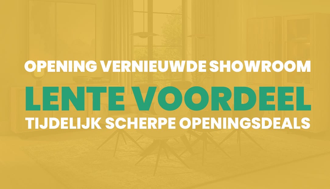 Opening vernieuwde showroom