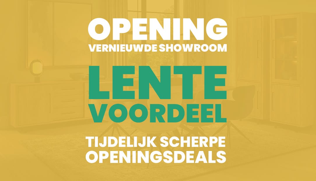 Opening vernieuwde showroom
