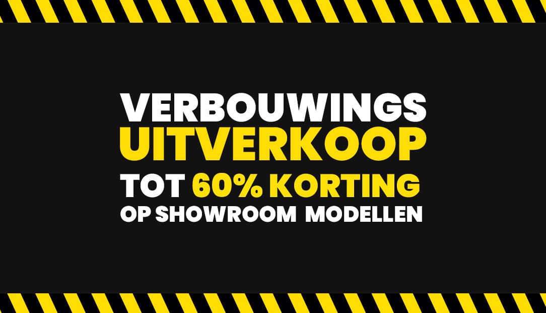Verbouwing uitverkoop