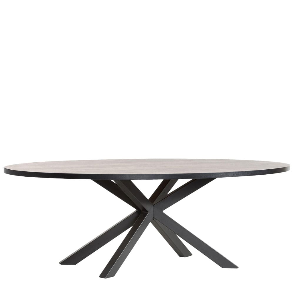 Eetkamertafel Iron ovaal