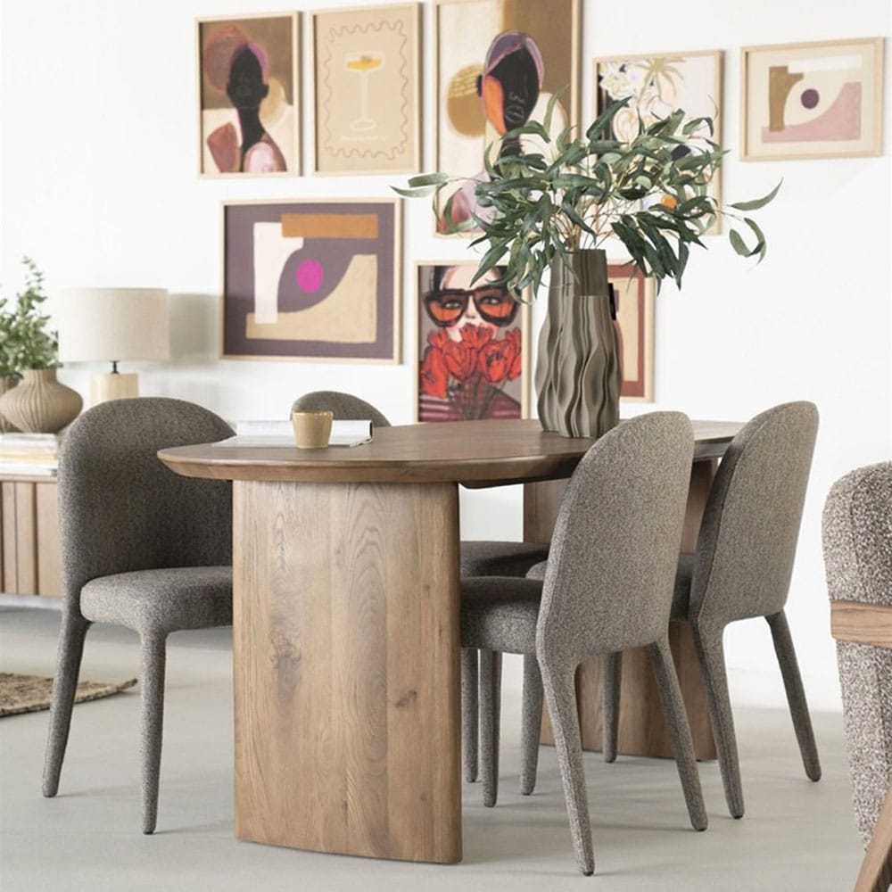 Eettafel Dex - bruin