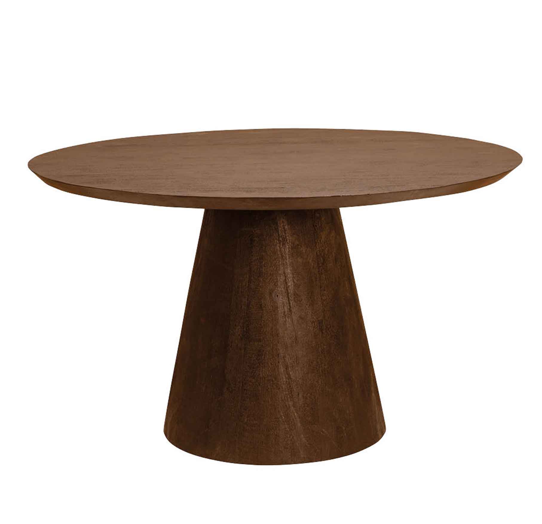 Eettafel Premana rond - bruin